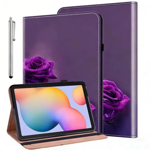 Housse Galaxy Tab S6 Lite pliable antichoc avec support stylet