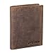 Produktbild STILORD 'Sawyer' RFID Leder Portemonnaie Männer Vintage Geldbeutel für Herren mit Münzfach Ausweisfach Brieftasche RFID NFC Blocker in Used-Look Geschenkbox, Farbe:taragona - braun