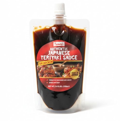 Tamy’s Authentic Japanese Teriyaki Sauce for Chicken, Sauce & Marinade,