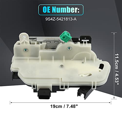 Image of X AUTOHAUX Power Door Lock Actuator Motor Front Left Driver Side for Ford Focus 2008-2011 for Ford Explorer 2011-2019 9S4Z-5421813-A