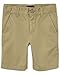 The Children's Place Big Boys Chino Short, Flax, 10