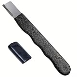 MoMo_moom Garden Tool Sharpener ，Carbide Knife Sharpener Pocket Blade,Sharpening Tool for Keeps Pruners Scissors Knives Sharp