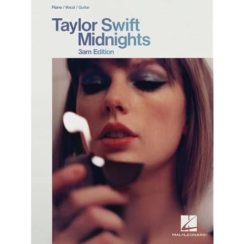 Taylor Swift - Midnights (3am Edition): Piano/Vocal/Guitar Songbook Cover