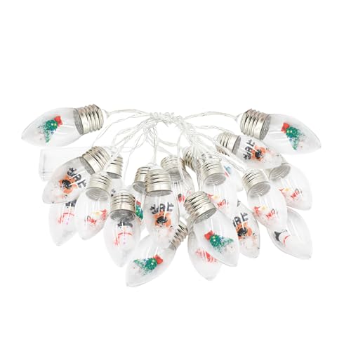 Bombillas LED navideñas de 3 metros para decorar jardines y fiestas