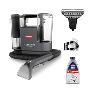 BISSELL Little Green Cordless Portable Deep Cleaner with 25V Lithium-Ion Battery & Battery-Boost Technology, 3682