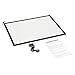 CO-Z A2 LED Drawing Light Box Board, Ultra-Thin Stepless Dimmable Brightness Tracing Tracer Artist Light Pad (A2)