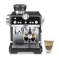 De'Longhi La Specialista Prestigio, Perfetto Manual Espresso Coffee Machine, EC9355BM, Metal, Control Grind, Dose and Temperature, Enjoy Barista Quality Coffee at Home