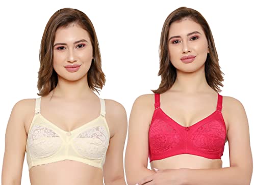 Image of Women Net Non-Padded Wire Free Regular Bra