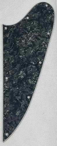 For Fit Gibson Firebird Blank Style Scratch Plate Guitar Pickguard (4 Ply Black Pearl)