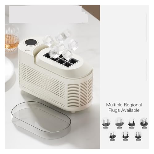 Máquina para hacer hielo portátil pequeña miniatura 2