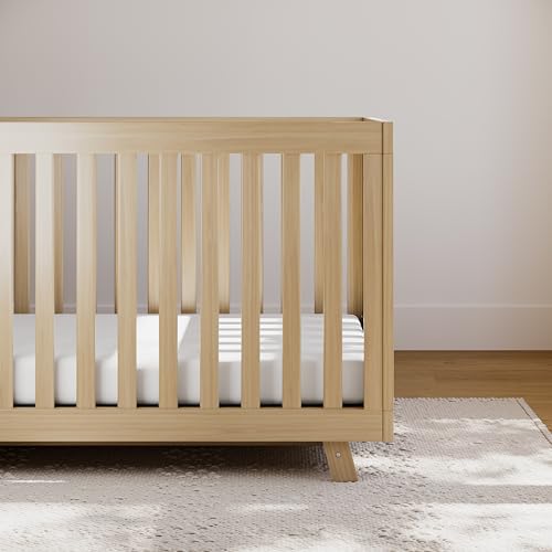 Image of Storkcraft Beckett 3-in-1 Convertible Crib, Driftwood