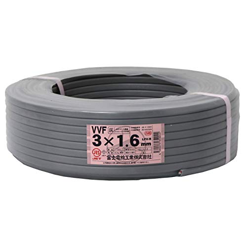 �x�m�d���H�� �ሳ�z�d�p�P�[�u�� VV-F 1.6mm×3c (�D) 100M����