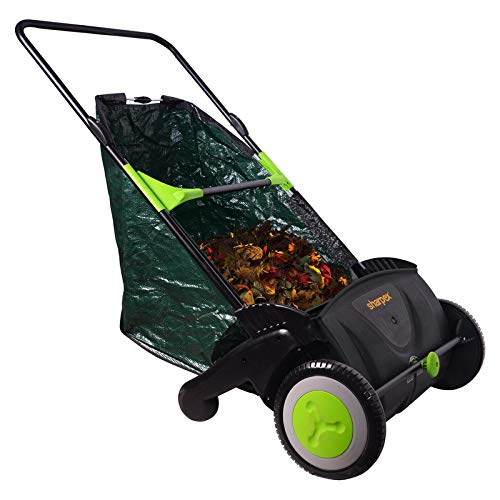 Sharpex Garden Cleaner Tool 21 Inch, Leaf & Grass Push Lawn Sweeper, Light Weight Durable Plastic Material (Green) (B0925XDJ57) Amazon Price History, Amazon Price Tracker