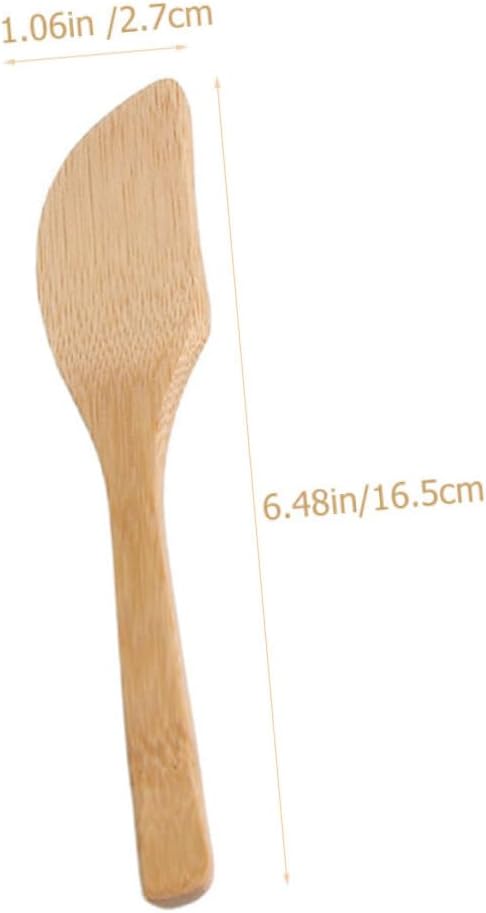 12pcs Bamboo Dumpling Stuffing Spoons Xmas for Making Dumplings