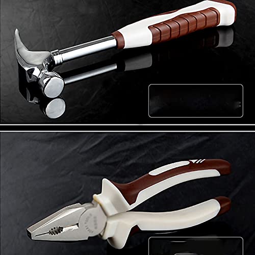 Werkzeugkasten 82-piece Toolbox Set Multifunktional Haushalt Werkzeug Kit Elektriker Toolbox mit elektrischer… – Bild 8