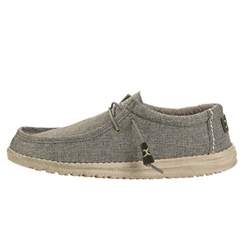 Image of HEYDUDE Men's Wally Linen Loafers