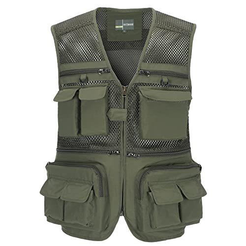 Gilet de pêche respirant à séchage rapide veste technique sans manches homme
