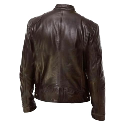 Chaqueta de cuero sintético para hombre Maiyifu-GJ miniatura 2