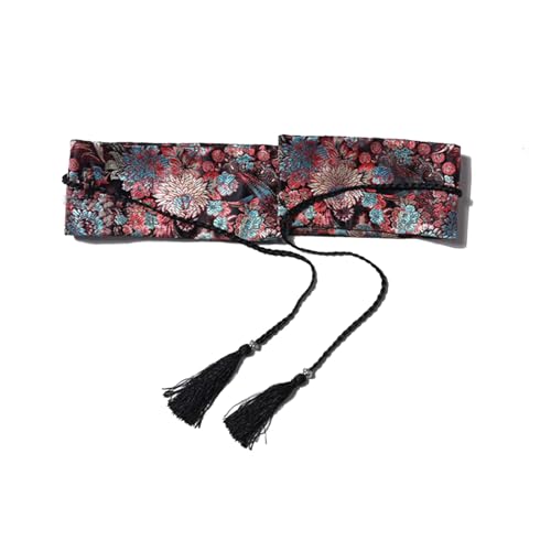 Stylish Printed Belt With Tassels Designing For Trendy Women Parties And Vacation Wear Wide Corset Waistband