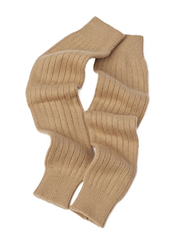 Cashmere Boutique: 100% Pure Cashmere Leg Warmers (Color: Camel Brown, Size: One Size) #TOP1