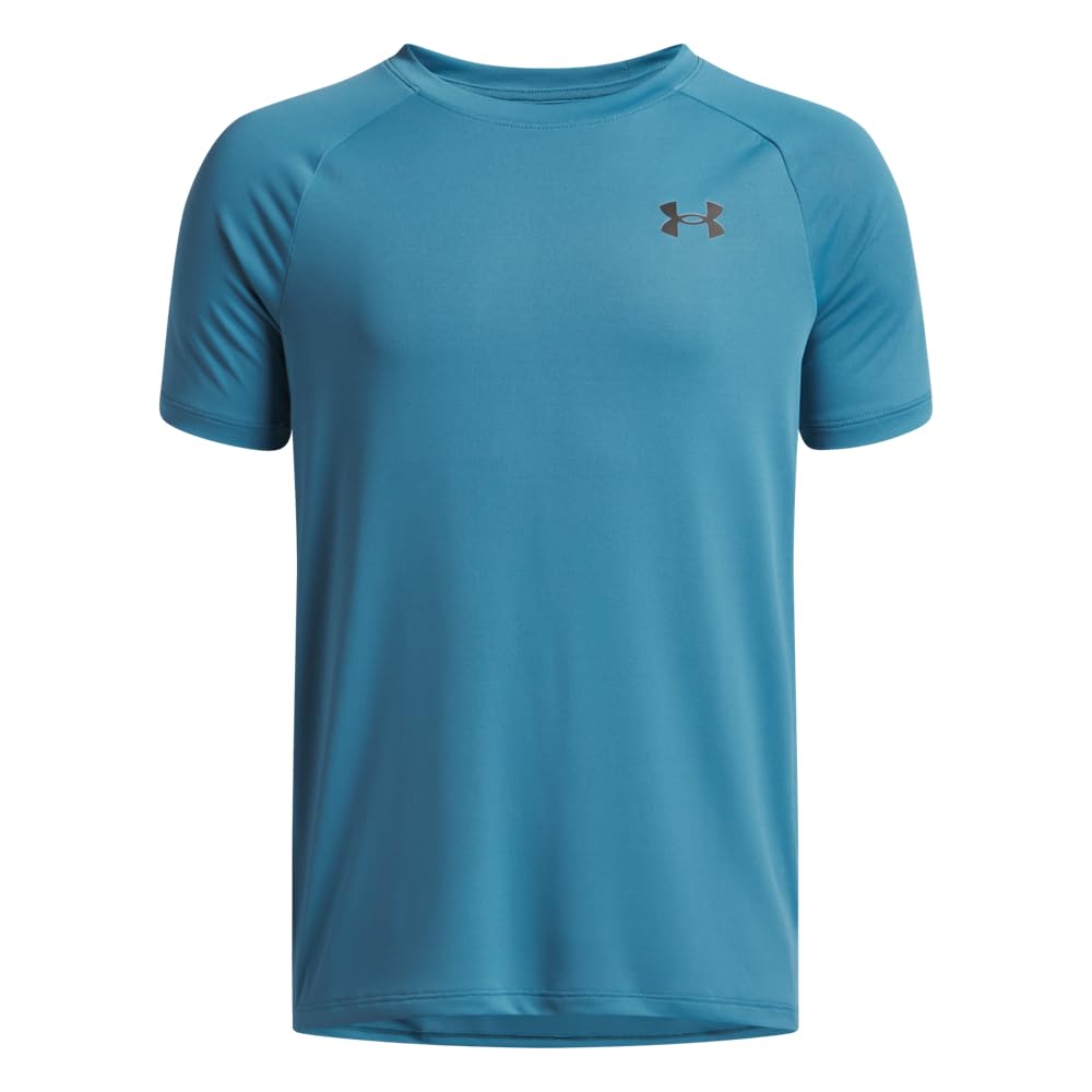Under Armour Tech 2.0 SS - Boundless Blue, Black - YXS