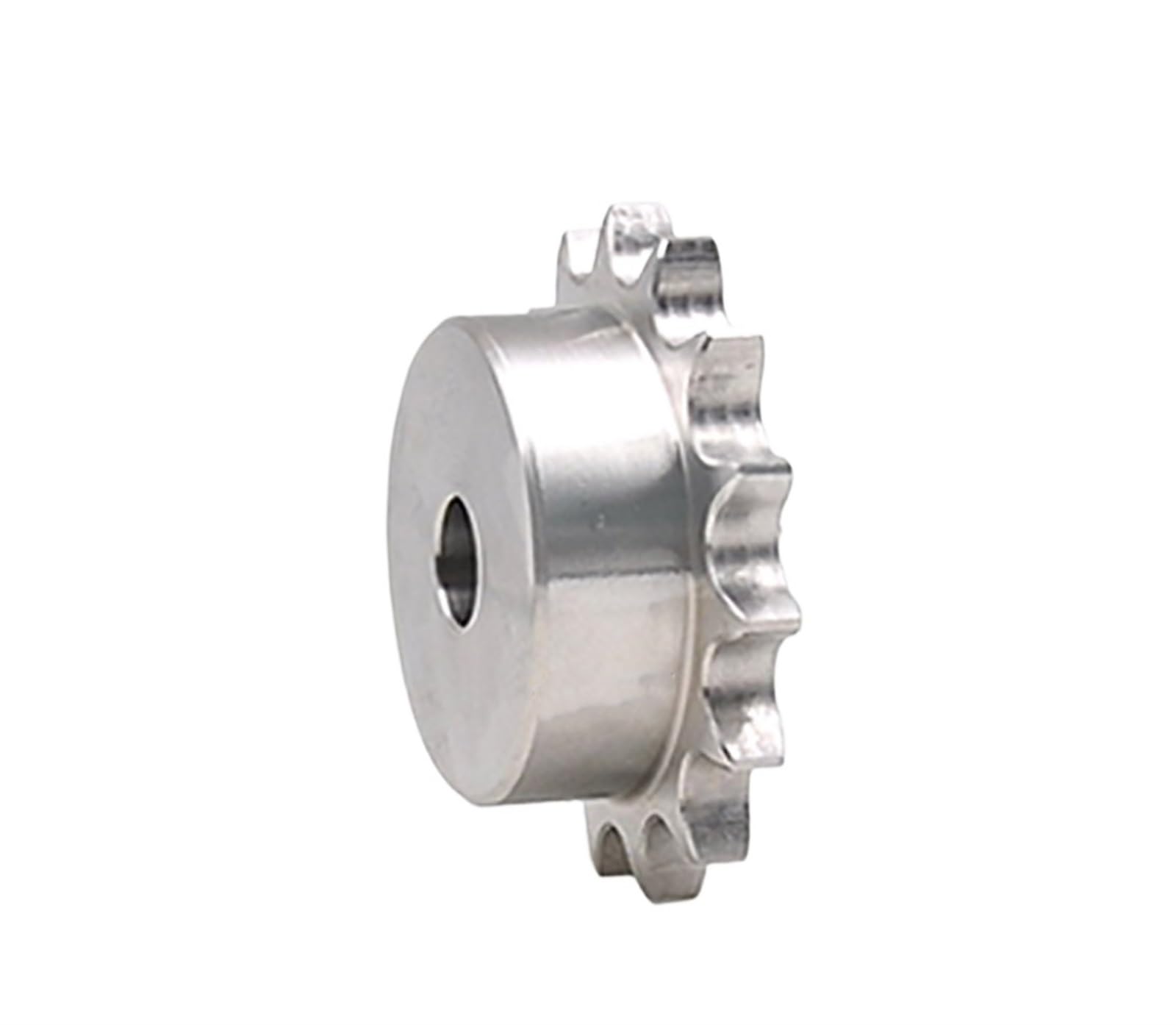 1 pignon conique en spirale 10-24 dents en acier inoxydable 06B - Pas de chaîne 9,525 mm