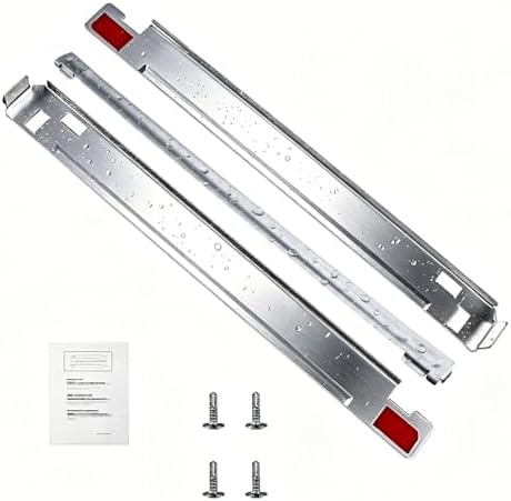 TOMOON KSTK1 Laundry Stacking Kit for 27" LG Washer and Dryer,Solid Metal with Chrome Finish- Replace WSTK1(Silver)