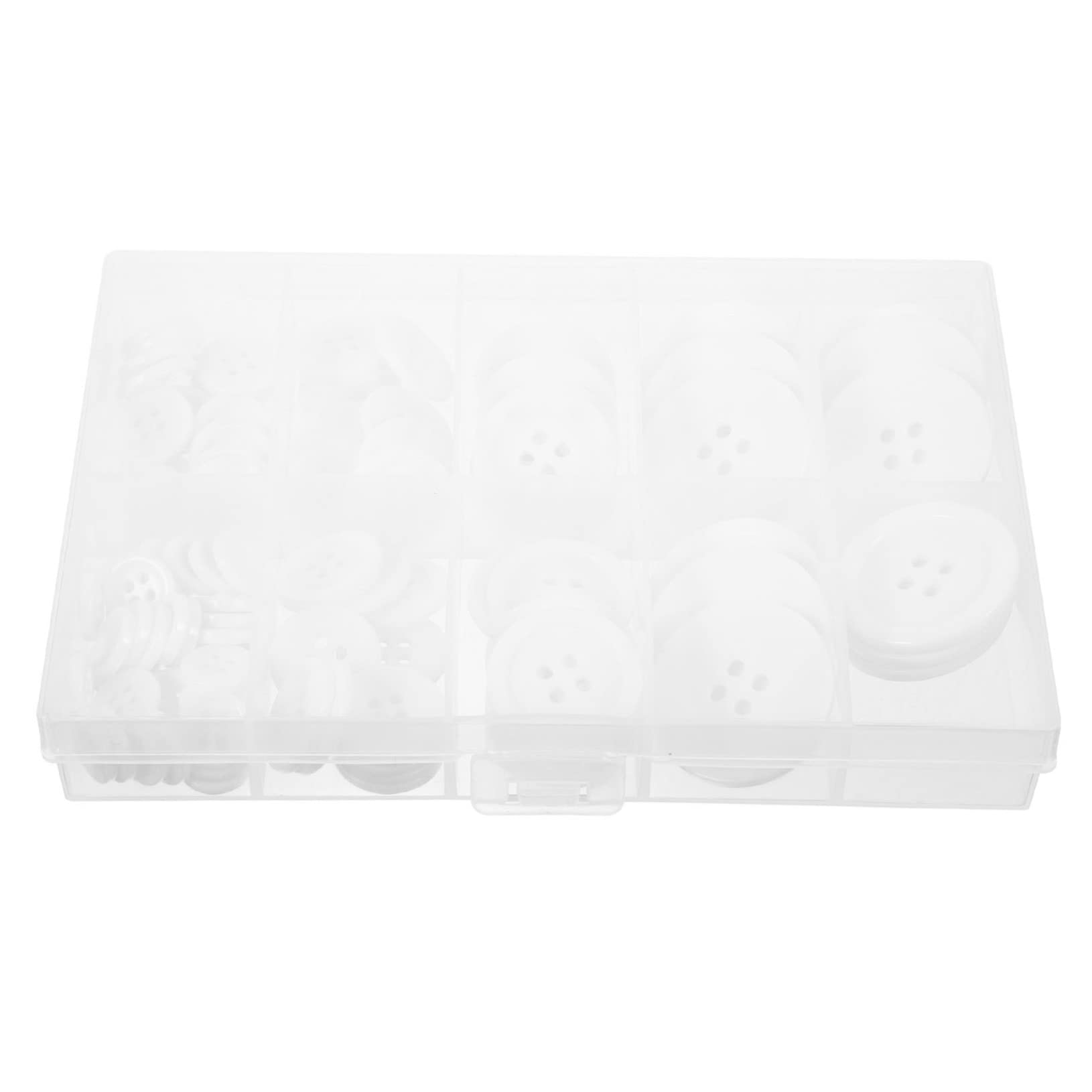 SEWACC 500piezas Botones De Costura Redondos Para Suéteres y Manualidades Botones Prácticos De