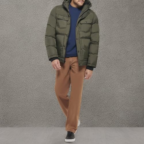 Image of Levi's Men's Performance Hooded Puffer Trucker Jacket (Regular & Big & Tall Sizes)