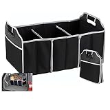 Trunk Organizer Collapsible Folding Caddy Car Truck Auto Storage Bin Bag New !