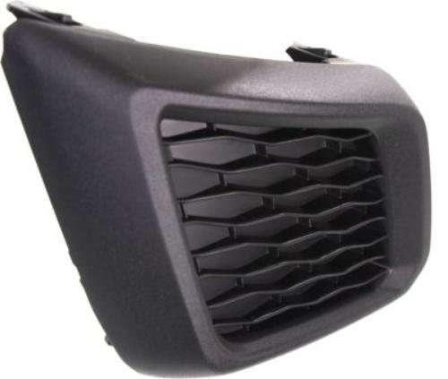 CPP Left Side Textured Black Fog Light Cover for 14-16 Nissan Rogue NI1038131