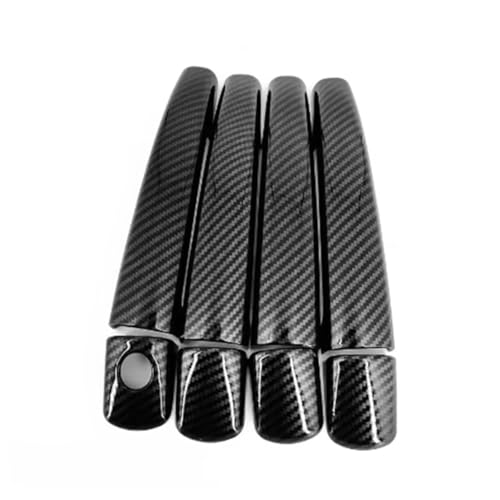 �h�A�n���h���L���b�v�g���� Compatible With Citroen For C3 2010 For Berlingo 2015 For C4 2004-2010 �J�[�{���N���[���Ԃ̃h�A�n���h���J�o�[�����g�������i(Carbon color)
