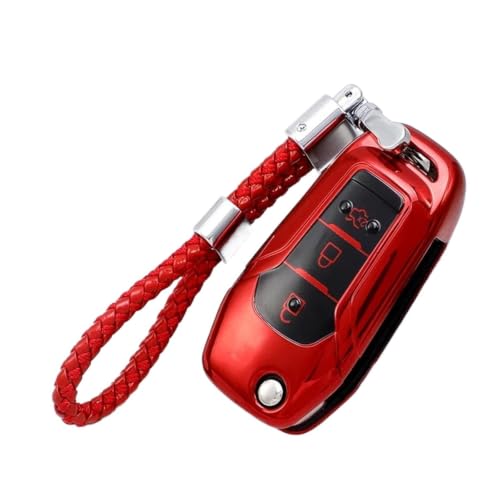 Funda llave para S-MAX con acabado protector refinado azul texturizado antidesgaste 7