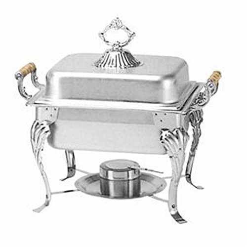 Image of Winco 508 Half Crown Chafer, 4-Quart, Set of 3