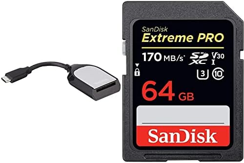 SanDisk Extreme PRO 128GB SDXC Memory Card up to 300MB/s, UHS-II, Class 10, V90, U3