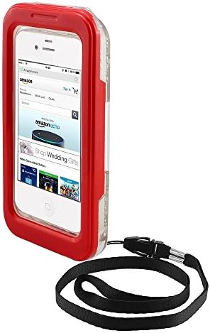 Oppow Waterproof Snowproof Shockproof DirtProof Protective Case for iPhone 5 / 5S (Red)