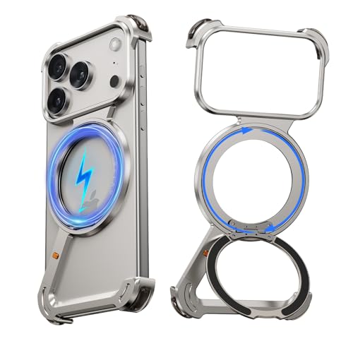 Coque antichoc iPhone 17 Pro Max fine avec anneau de support pour vidéo
