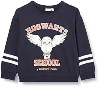 NAME IT Bluza sportowa Dziewczynki Nkfsaselina Harrypotter Sweat Bru Wab