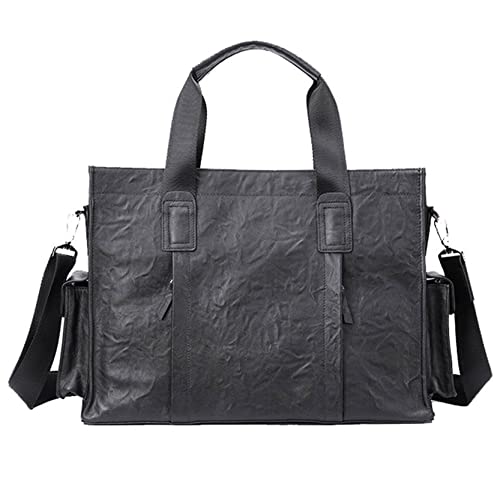 Sac à main homme en cuir véritable de qualité supérieure pour bureau - 2