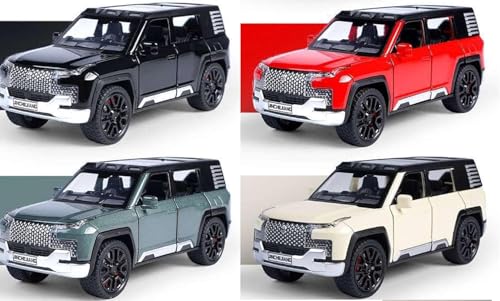 Image of Sky Tech BYD Looking up at U8 1:32 Scale Model Car Exclusive Alloy Metal Pull Back Die-cast Car Metal Pullback Toy car with Openable Doors & Light Music Best Gifts Toys Kids【Colors as Per Stock】