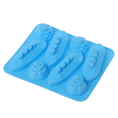 Molde para Cubitos de Hielo de Silicona forma Titanic miniatura 4