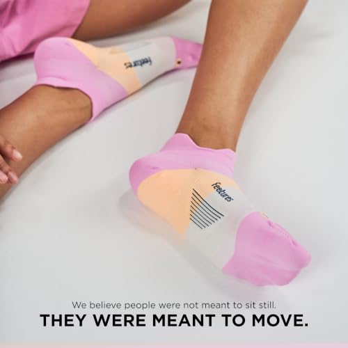 Image of Feetures Elite Light Cushion Mini Crew Sock - Sport Sock with Targeted Compression