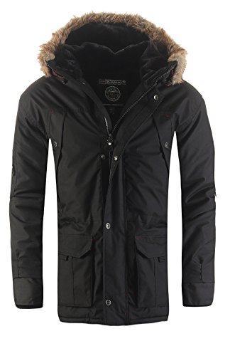 Geographical Norway Parka De Hombre ABIOSAURE Negro Talla XL