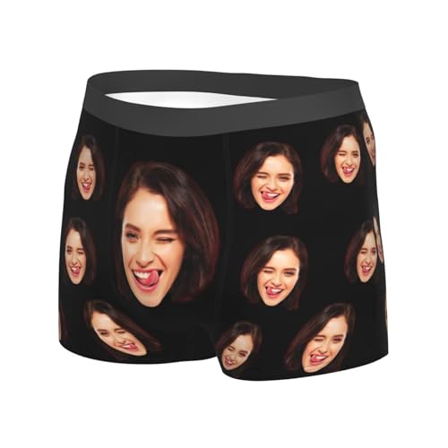 Custom Boxers Briefs Personalized Boxers for Men Custom Boxers with Face Boyfriend Husband Father Valentine's Day Gifts2