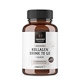 Kollagen White Edition Pulver + Vitamin C, geschmacksneutral - 52 Portionen, löst sich ultra-fein, ohne Zusatzstoffe