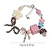 Ywmsfl Stylish Adjustable Butterfly Knot Beaded Lightweight Wristchain Fashion Jewelry For Casual Or Formal Event Colorful
