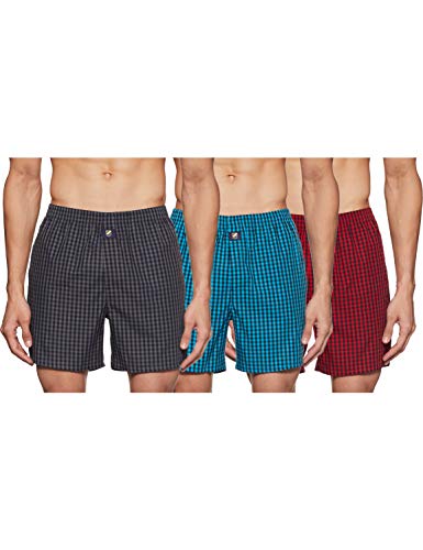Image of Amazon Brand - House & Shields Men's Cotton Regular Boxer Shorts