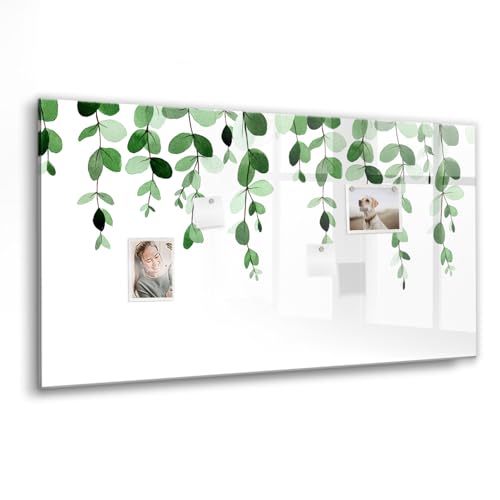 Tableau en verre magnétique pour effacer sans traces les notes de bureau