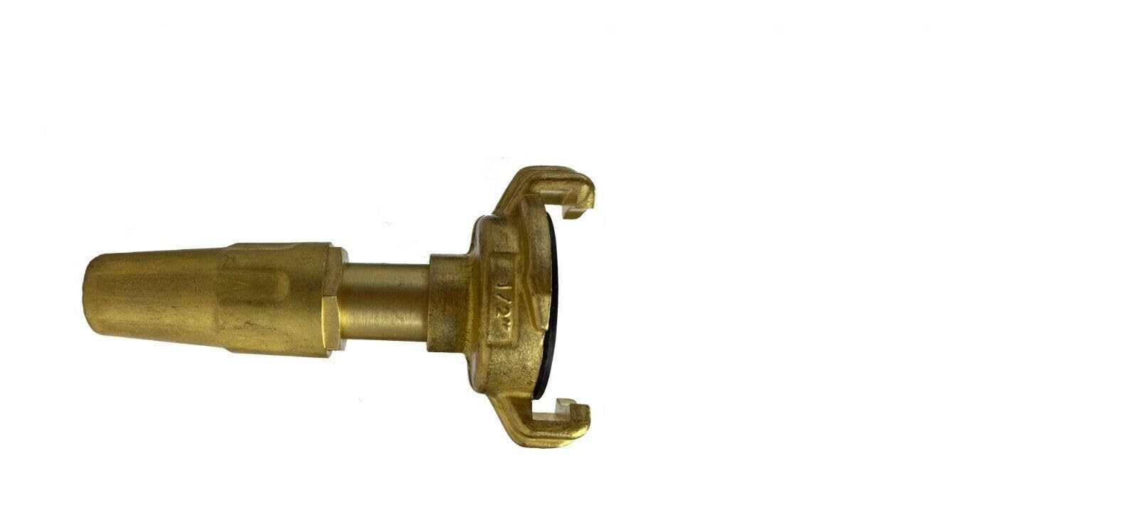 B2C Brass GEKA Type Hose Quick Connect Adapter Claw Fitting Pipe Splitters Lance 3/4 1/2 Male Female (Nozzle for 1/2" Hose)