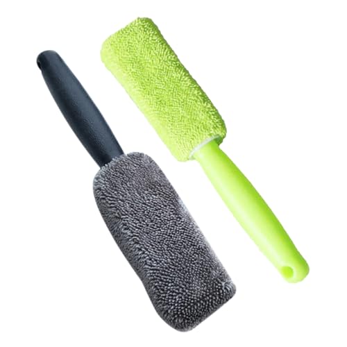 ULTECHNOVO 1 Juego Neumático para Limpiar Neumáticos Asiento Cepillo De Rueda Balde Esponja Respiradero Cepillo De Lavado Detallado Barras De Arcilla Auto Detallado Gel El Plastico 2 Piezas